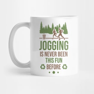 Plog Tshirt - Jogging Plogging To Clean Nature Fitness Mug